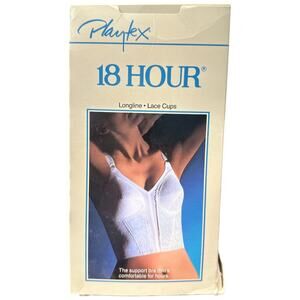Vintage Playtex 18 Hour Long Line Bra 42B Style 220  longline New Old Stock